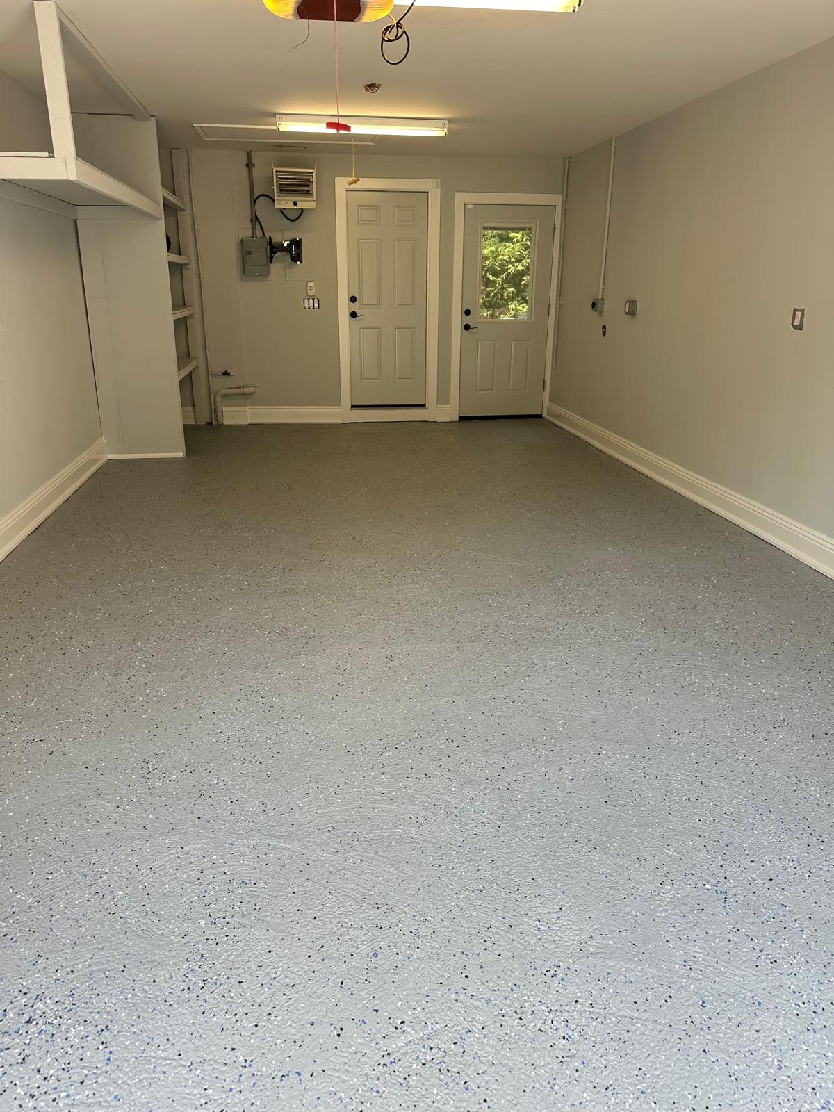 Garage after
